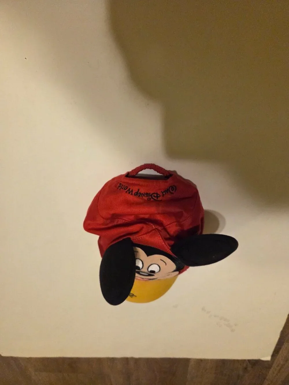 Disney Parks Youth Mickey Mouse Baseball Cap with Mickey Signature